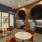 Oak at Katy Park clubhouse with booth seating