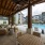 Oak at Katy Park pool area with seating and tables.